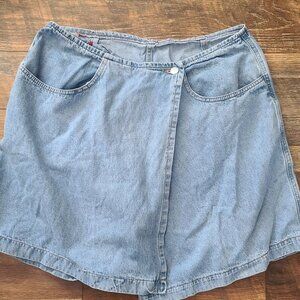 Vintage jean skort venezia‎ jeans plus 18